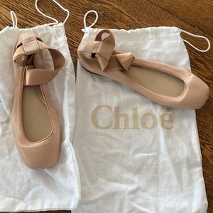 Chloe ballet flats NWOT